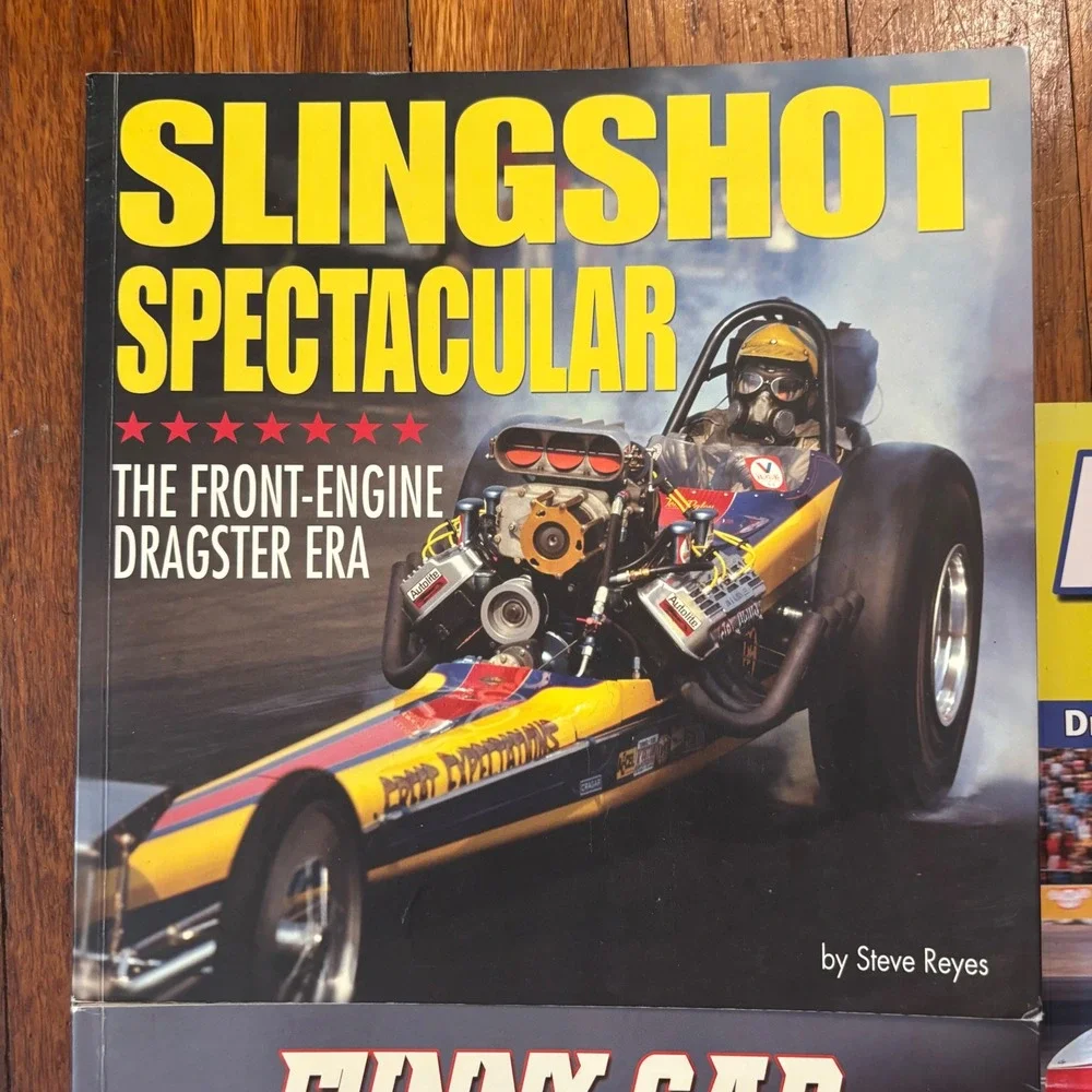 CarTech Steve Reyes Books EUC Slingshot Spectacular Funny Car Fever + 1 (Read)
